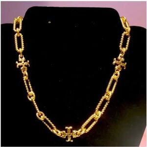 Tory Burch Gold Link Necklace